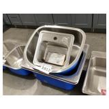 Mixed Lot of Stainless Steel Sinks x 4