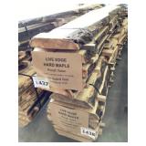 Live Edge Hard maple Rough Sawn x 50 Bd Ft