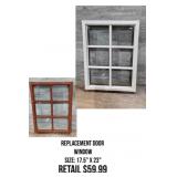 Replacement Door Window