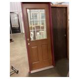 32" x 80" RH 1/2 View Exterior Door in Natural