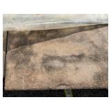 Mixed Length Landscape Pavers in Brown