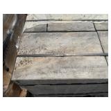 Mixed Length Landscape Pavers in Gray