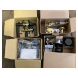 Mix Lot of Schlage Doorknob and Lever Sets x4