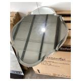 24" x 20" Frameless Deco Mirror