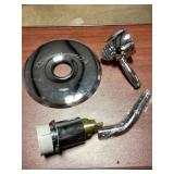 Hansgrohe 2 trim thermo balance valve in Chrome