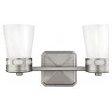 Feissï¿½ 2-Bulb Vanity Light in Nickel x 3