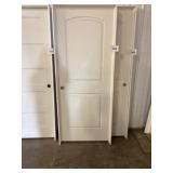 32" x 80" LH 2-Panel Arch-Top Interior Door