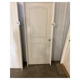 32" x 80" LH 2-Panel Arch-Top Interior Door
