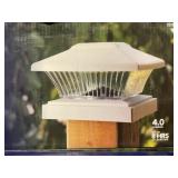 MoonRays 4-Pack Solar Post Caps x2