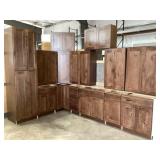 15pc. Silvercreek Rustic Hickory 42" Kitchen