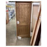 30" x 80" RH Pre-Finished Oak Interior Door