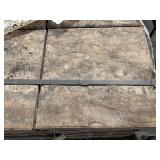 Mixed Length Landscape Pavers in Brown