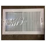 Case of 14" x 8" White Wall Register
