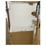 78" x 42" LH White Composite Shower Base