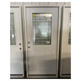 36" x 80" RH Steel HV Deco Exterior Door