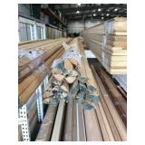 1/2" x R.L. Unfinished Oak Floor Beading x 178LF