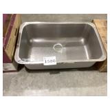 30" x 19" Undermount Stainless Steel Sink