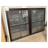 71-1/2" x 47-1/2" Black Vinyl Double Hung Window
