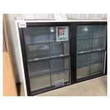 71-1/2" x 47-1/2" Black Vinyl Double Hung Window
