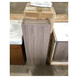 12" x 31.5" Side Cabinet in Wood Green/Grey x 2