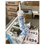 10oz Tube of 370 Adhesive Sealant x 12