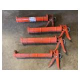 Orange Caulk Gun x4
