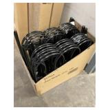 Case Of 23 Piece Black Round Gothic Fence