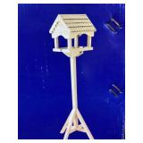 Gordman Self-Assembly Pine Bird Table