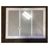 16" x 12"White Wall Register x14