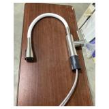 White Flexible Utility /Kitchen Faucet