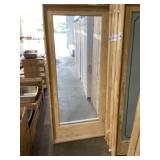 36" x 80"  RH Pine Full View Interior Door
