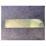 3-1/2" x 15" Brass Plate