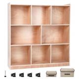 RTA 8-Cubby Classroom Storage Locker w Castors