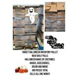 Target Halloween Inventory Pallet