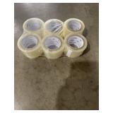 6Pk of 3M High Tack Box Sealing Tape x 4