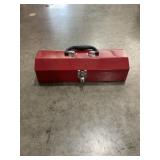 15'L Short Metal Toolbox in Red x 5