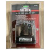 Ironton 5 Pc. Step Drill Bit Set