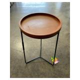 Vigoroï¿½ 19'H Wood Top Plant Stand x 2