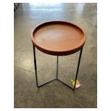 Vigoroï¿½ 19'H Wood Top Plant Stand x 2