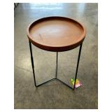 Vigoroï¿½ 19'H Wood Top Plant Stand x 2