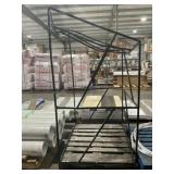 Black Metal Construction Greenhouse Frame As Is