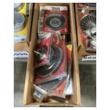 Mix Box Lot Of Assorted Sz. Wire Brushes