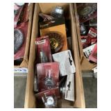 Mix Box Lot Of Assorted Sz. Wire Brushes