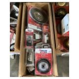 Mix Box Lot Of Assorted Sz. Wire Brushes