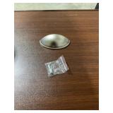 Box of (20) 3-5/8' Cupped Drawer Pulls in Nickel
