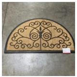 24' x 39' Half Round Coir Mat x 2