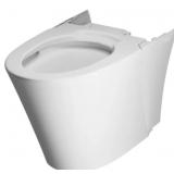 Elongated Chair Height Toilet Bowl ONLY in White