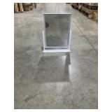Hollywood Vanity LED Tilt Mirror in White