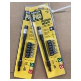 Sutherland Pro 7 Pc. Extension & Bits x2