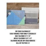 Dry Erase Calendar Set x 2
